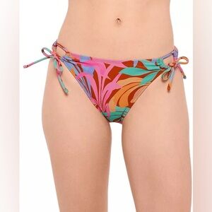 Salt + Cove Juniors Printed Side-Tie Bikini Bottoms XL NWT
